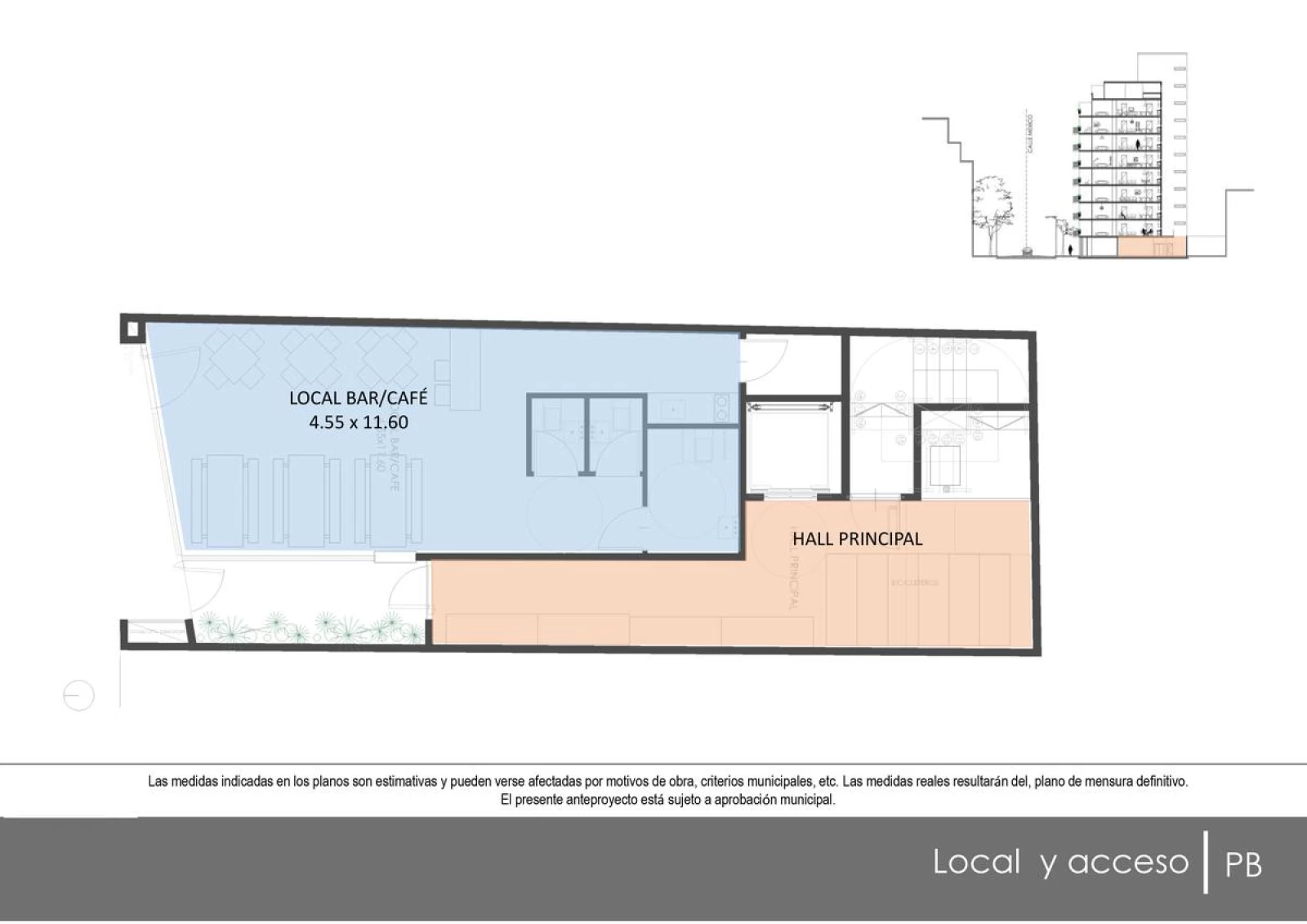 Local Y Hall - Planta baja