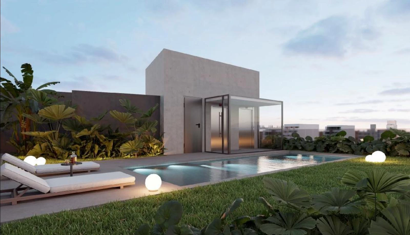 Terraza Verde   Piscina