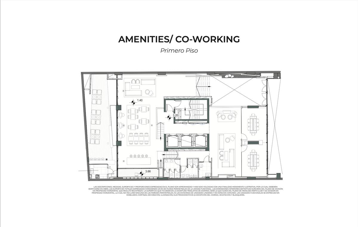 Amenities y  Co working