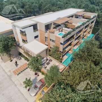 Departamentos en venta en Tulum / Brava residence EMM1276