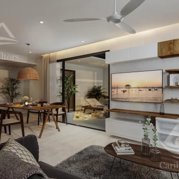 Departamento en Venta en Central Park Lagunas Tulum MPY4079