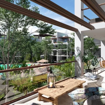 Departamento en Venta en Yaaxlum Tulum HCS4094