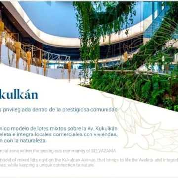 Terreno en Venta en Paseo Kukulcan Tulum HCS5300