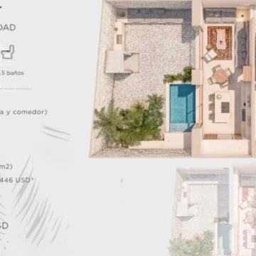 Departamento en Venta en Namas Tulum