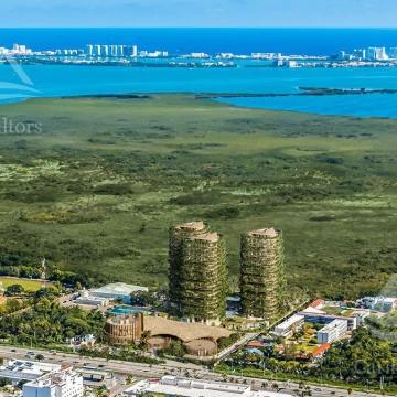 Departamento en Venta en El Templo Cancun HCS1111