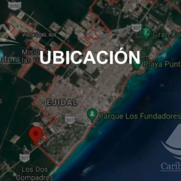 Terreno en venta en  Playa del Carmen HCS6515