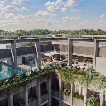 Departamento en venta, Constelada Aldea Zamá, Tulum. HCS7201