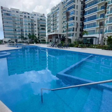 Departamento en Renta en Playa del Carmen Riviera Maya  B-CLM7599