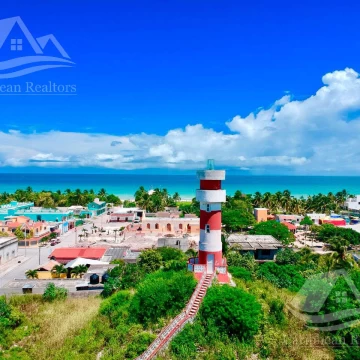 Terreno frente al mar en  Venta en el Cuyo Yucatan