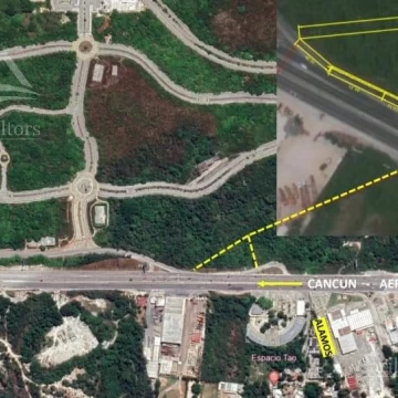 Terreno en Venta Cancún Av. Colosio SM 295.