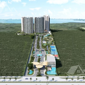 Departamento en  Cancun Aurora Towers