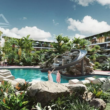 Estudio en Venta en Playa del Carmen Playacar fase 2