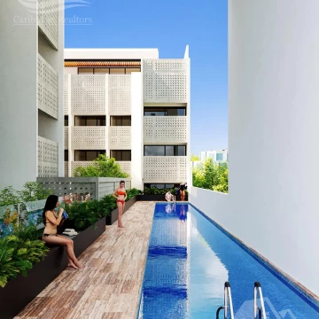 Estudio en Venta en Playa del Carmen Centro