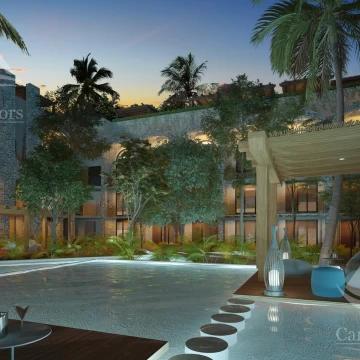 Townhouse en Venta en  Playa del Carmen Playacar Fase 2