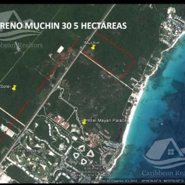 Terreno en Venta en Playa Secreto Isla Mujeres
