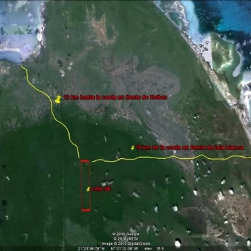 Terreno comercial venta isla mujeres 474 ha con proyecto autorizado