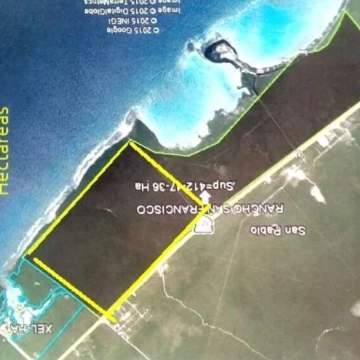 Terreno Hotelero en Venta Tulum con Playa