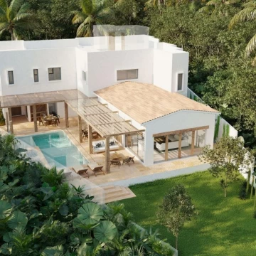 PREVENTA CASA FRENTE A LAGO Y CON ALBERCA