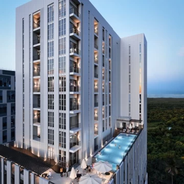 Departamento nuevo en venta SM4 sobre Av Bonampak