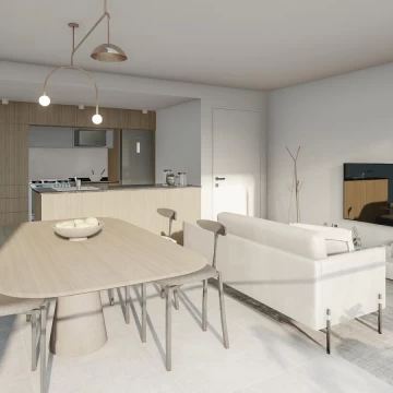 Venta Departamento 2 amb con cochera, Ituzaingó Sur (2ºB al 6ºB)