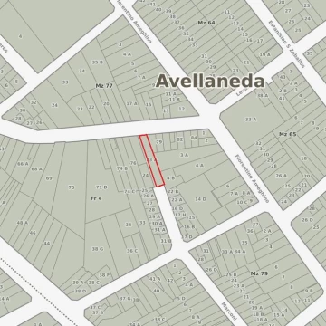 Terreno - Avellaneda - Superficie edificable 4152 m2