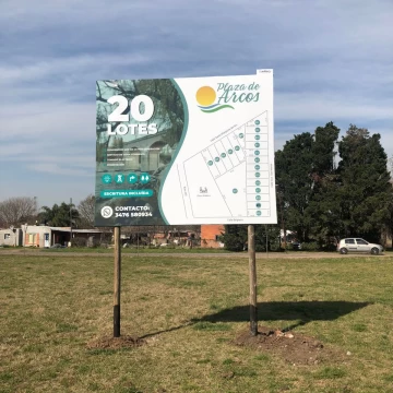 Lote de 1205 mts2- Calle Belgrano- Andino