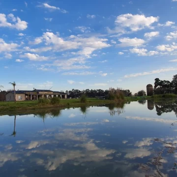 Ezeiza Canning a " laguna " agua venta lote Estancia Villa Maria