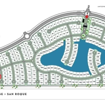 Terreno en  Barrio San Roque Canning laguna