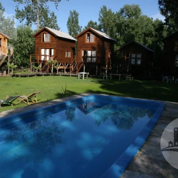 Complejo de cabañas 7 hab. 2*