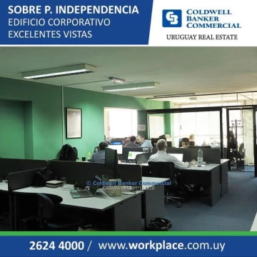 Alquiler de Oficina - Plaza Independencia - Ciudad Vieja
