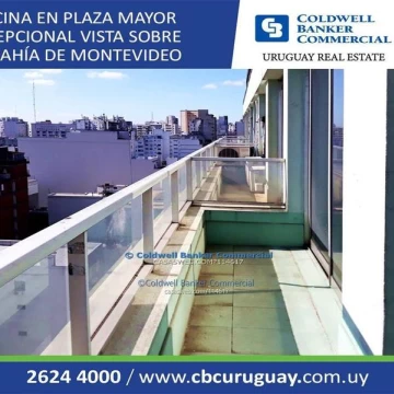 Alquiler de Oficina - Plaza Independencia - Ciudad Vieja