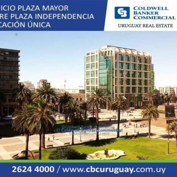Alquiler de Oficina - Plaza Independencia - Ciudad Vieja